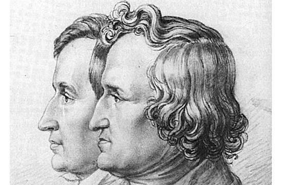 Портрет Якоба та Вільгельма Грімм